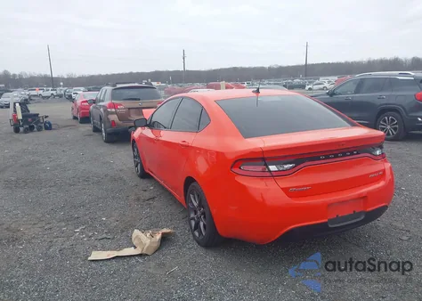 2016 Dodge Dart Sxt Sport Rallye from USA, damaged, VIN 1C3CDFFA5GD818383